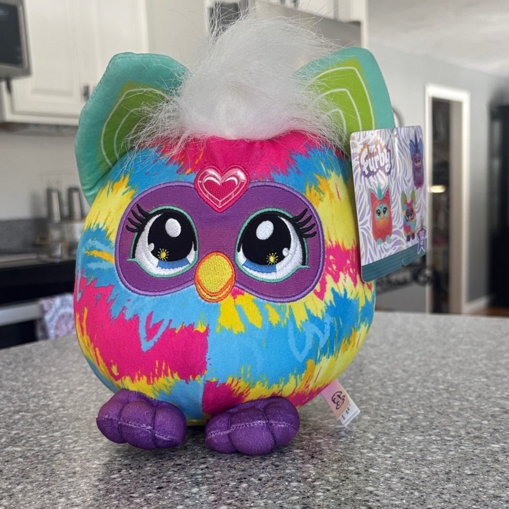 Furby Rainbow Plush Toy for Small Pets